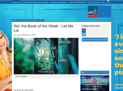 Win the Book of the Week - Let Me Lie