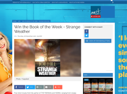 Win the Book of the Week - Strange Weather