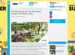 Win the chance be ‘The Hits Queue Jumper' at Children’s Day