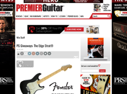 Win The Edge Strat® Courtesy of Fender