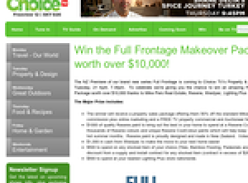 Win the Full Frontage Makeover Package worth over $10,000