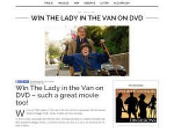 Win The Lady in the Van on DVD