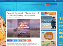 Win The Last Act of Hattie Hoffman by Mindy Mejia