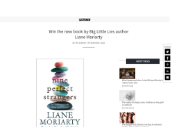 Win the new book by Big Little Lies author Liane Moriarty