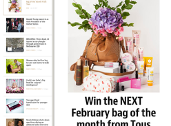 Win the NEXT February bag of the month from Tous