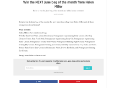 Win the NEXT June bag of the month from Helen Miller