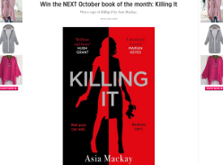Win the NEXT October book of the month: Killing It