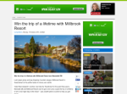 Win the trip of a lifetime with Millbrook Resort