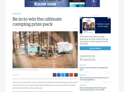Win the Ultimate Camping Prize Pack