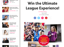 Win the Ultimate League Experience!