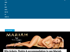 Win tickets, flights & accommodation to see Mariah Carey