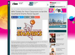 Win Tickets for Your Classroom to be the Southland Sharks Noise Squad