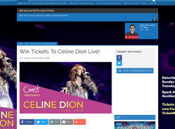 Win Tickets To Celine Dion Live