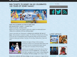 Win tickets to Disney On Ice celebrates 100 Years of Disney Magic