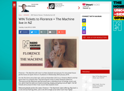 Win Tickets to Florence + The Machine live in NZ