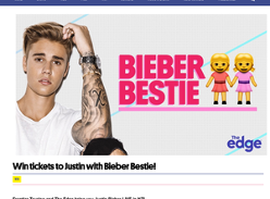 Win tickets to Justin with Bieber Bestie