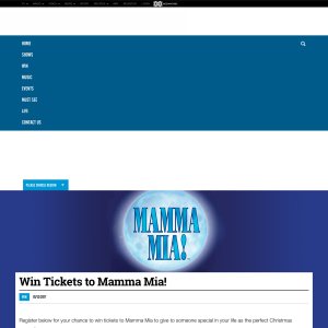 Win Tickets to Mamma Mia
