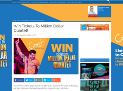 Win Tickets To Million Dollar Quartet