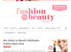 Win tickets to Moochi?s Wellington Fashion Week show