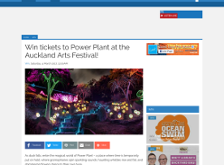 Win tickets to Power Plant at the Auckland Arts Festival!