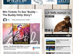 Win Tickets To See 'Buddy - The Buddy Holly Story'!