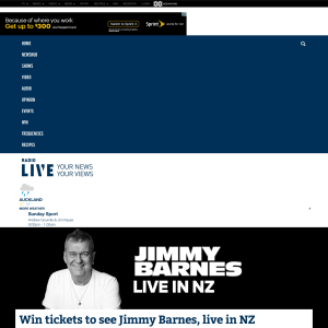 Win tickets to see Jimmy Barnes, live in NZ