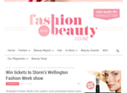 Win tickets to Storm?s Wellington Fashion Week show