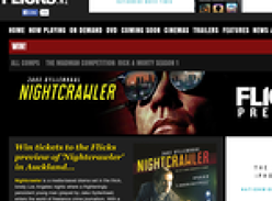 Win tickets to the Flicks preview of 'Nightcrawler' in Auckland