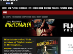 Win tickets to the Flicks preview of 'Nightcrawler' in Wellington