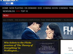 Win tickets to the Flicks preview of 'The Theory of Everything' in Wellington
