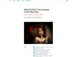 Win Tickets to the The Dunstan Creek Haunting