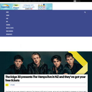 Win tickets to The Vamps live in NZ
