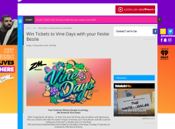 Win Tickets to Vine Days with your Festie Bestie