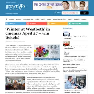 Win tickets to Winter at Westbeth