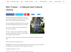 Win Totara - A Natural and Cultural History