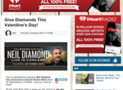 Win two VIP tickets to Neil Diamond's Live Concert