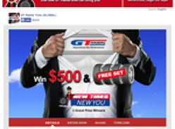 Win USD $500 AND a Free Set of GT Radial Tires of Your Choice, with fitting