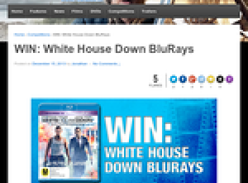 Win White House Down BluRays