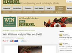 Win William Kelly's War on DVD!