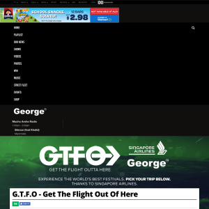 Win with George FM and Singapore Airlines