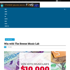 Win with The Breeze Music Lab