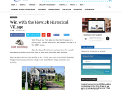 Win with the Howick Historical Village