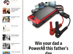 Win your dad a PowerAll this father's day