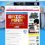 Win your More FM Ticket to The Brick Man experience