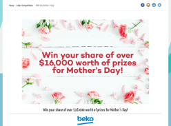 Win your share of over $16,000 worth of prizes for Mother’s Day