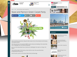 Win your tickets to Stace and Flynny's Green Carpet Party in Wellington