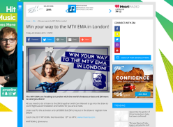Win your way to the MTV EMA in London
