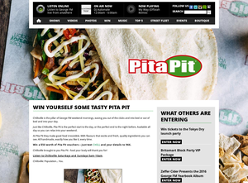 Win yourself $50 worth of Pita Pit