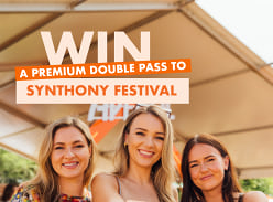 Win1 of 5 premium double passes to Synthony In The Domain Music Festival