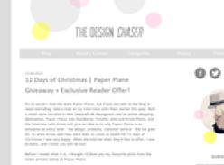 12 Days of Christmas | Paper Plane Giveaway + Exclusive Reader Offer!